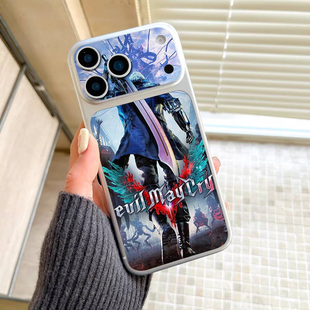 

Action Game D-Devil May Cry For Apple IPhone 17 Pro 17 Pro Max Back Cover Decal Wrap Skin Colorful Rear Protective Sticker Film iPhone 17 Pro