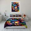 Colorful Nature Art Decor Set Multiple Sizes Kid'S And Adults' Bedroom Exquisite 3Pc Bedding Set, Gift
