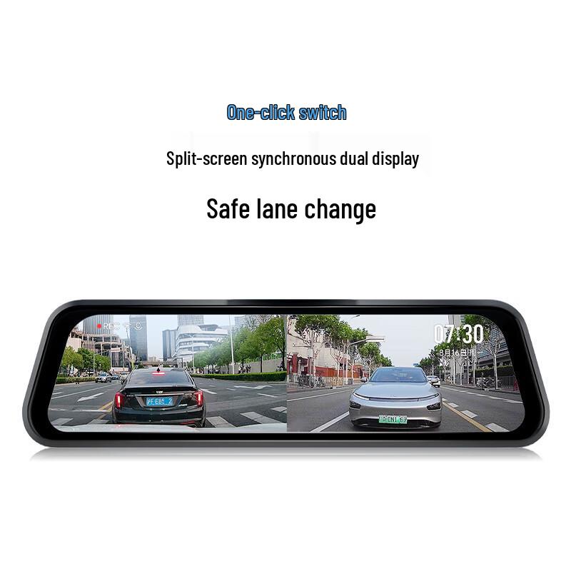 70mai S400 Dual 1440P Dash Cam with Night Vision and Touchscreen