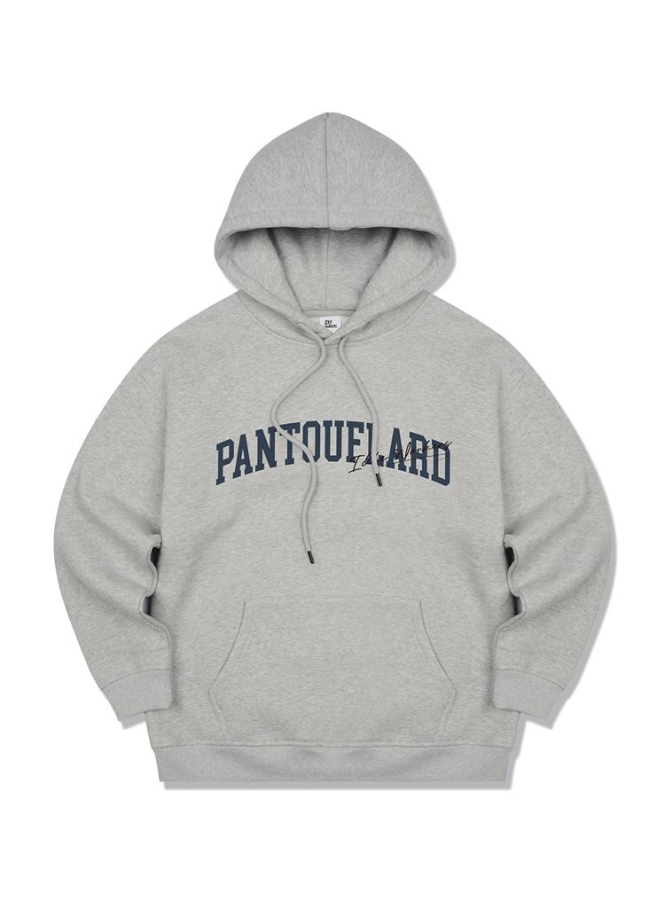 Idle Workers Pantouflard Fleece-Lined Hoodie_Gray Xl