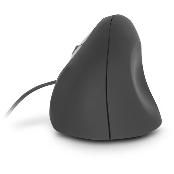 Souris Sans Fil - URBAN FACTORY - EML20UF-V2 - Ergonomique - Pour Gaucher - Noir