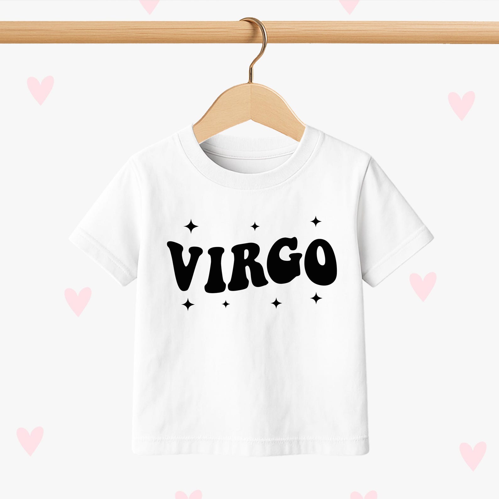 Virgo Star Sign Kids T-shirt, Astrology Girls Boys Clothing, Birthday Gifts 160