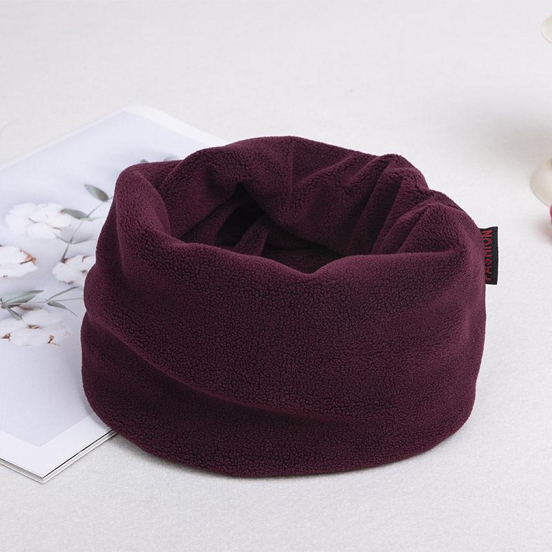 Men's Windproof Winter Cycling & Skiing Fleece Neck Gaiter Hat - Warm Cold Weather Face & Neck Protector