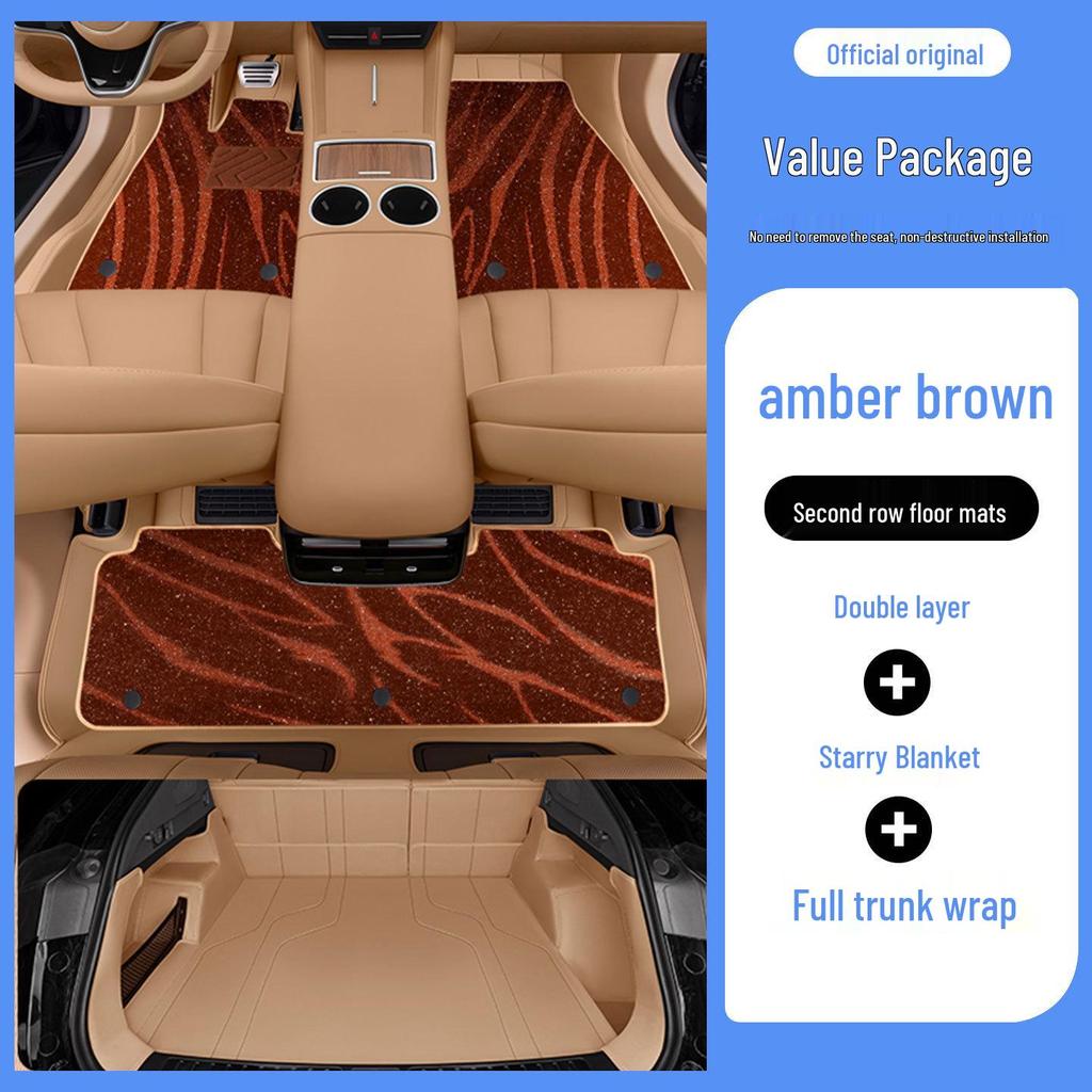 Zhijie R7 Full Coverage Eco-Friendly Leather Car Floor Mats