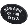 Beware Of Dog Signs Weatherproof & Long Service  Garden Warn Sign Decorative Warning Sign for Private Property Protections