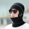 Hats for Men Winter Warm and Cold  Proof Woolen Hats  Men's Knitted Hats Men's Big Head Cold Hats  Boys' Chaowenling Cotton Hats