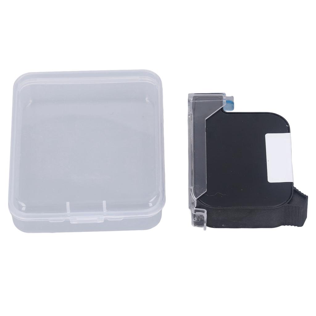 42ml 12.7mm Ink Cartridge Replacement High Adhesion Quick Dry Printing Cartridge for Inkjet Printer Black