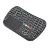 Mini Wireless Keyboard Handheld Remote Control Touchpad Fast Typing with RGB Backlight for Android TV Box