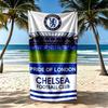 Chelsea Beach Towel High Absorbency Quickdry Comfortable Lightweight Suitable For Swimming Gym Camping Yoga Vacation