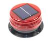 Red & Blue Solar Magnetic Roof Warning Light