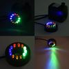 Bomba Sumergible Silenciosa con Luz LED Estanque de Peces Acuario Fuente