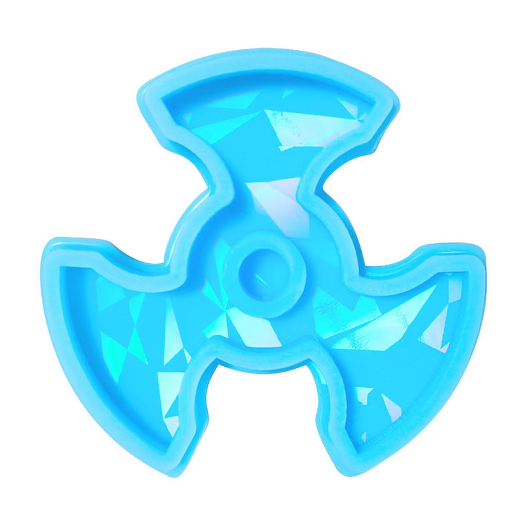 Crystal Holographic Fingertip Gyro Ornament Crafts Silicone Mold Suitable for Epoxy Diy Crafts Jewelry Making Home Decor