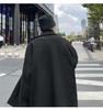 Men's Trendy Mid-Length Woolen Coat - Hong Kong Style, Autumn/Winter, Korean Version, Casual Fit, Handsome Look.