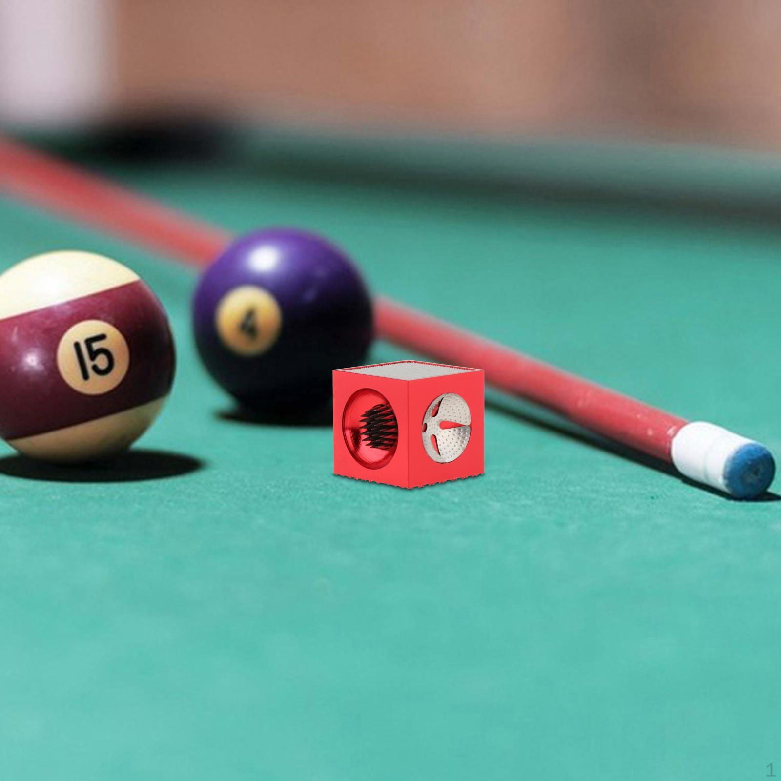 

Инструмент для ремонта наконечника бильярдного кия, аксессуары для снукера, 5 в 1 полировщик, шлифовальный станок, Scuffer, красный