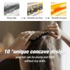 High-Quality Long-Handle Bristle Comb – Anti-Static Volumizing Hair Brush for All Hair Types, Smooth Full Hair
