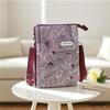 Boho Leinwand Handy Umhängetasche Ethnisches Stammesmuster Handytasche Verstellbarer Schultergurt Kleine Reise-Pass Tasche für Damen