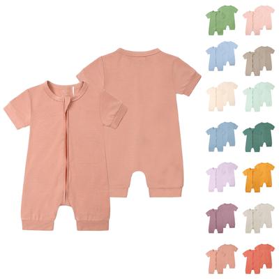 Newborn Summer Romper - Short Sleeve Baby Onesie