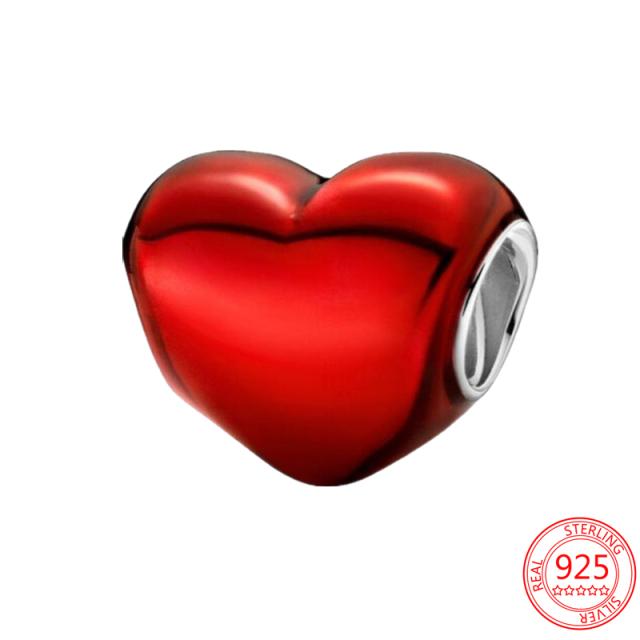 New 925 Sterling Silver Gold Padlock & Key Dangle Charm Fit  Original  Silver Bracelet Beads for Women Fine Jewelry Gift