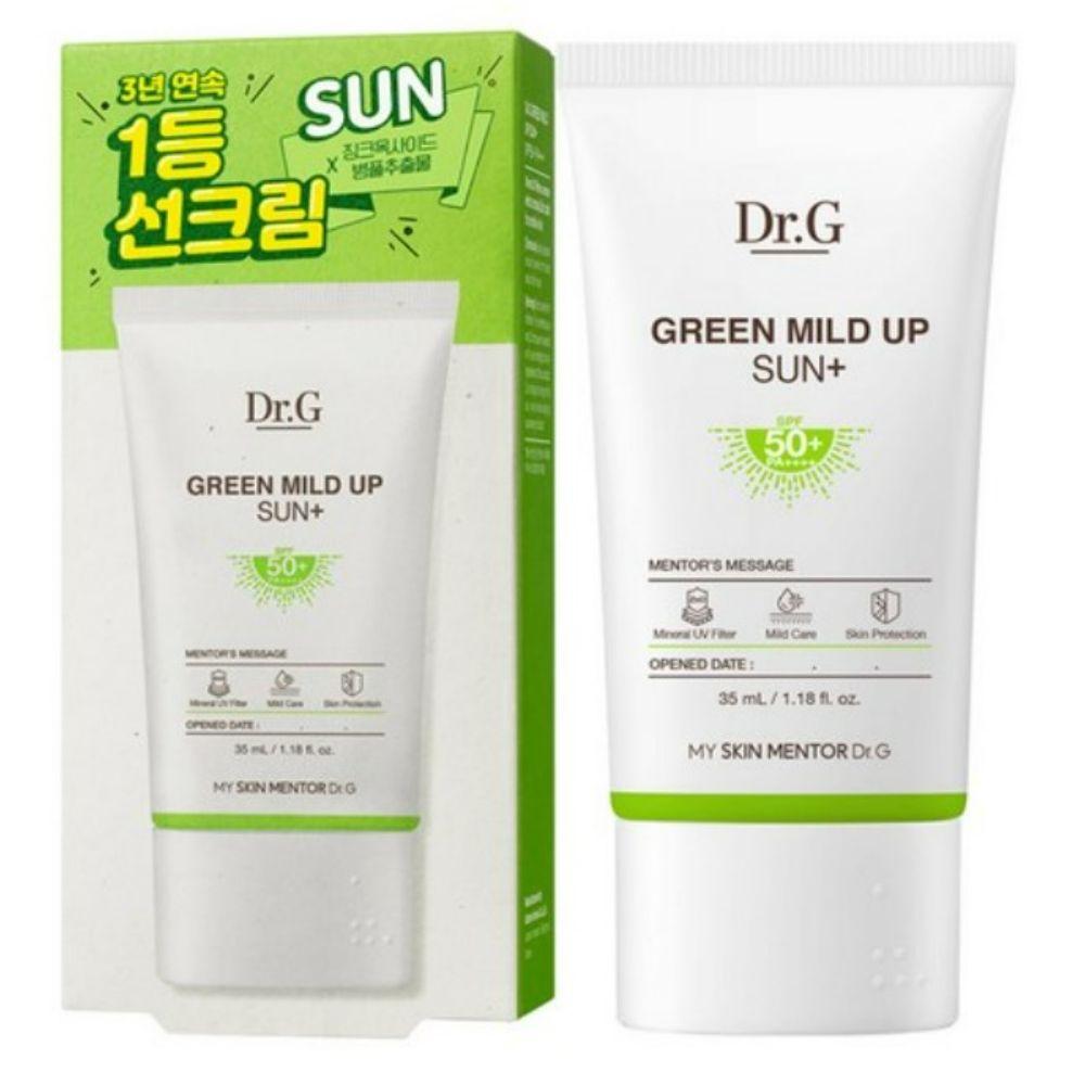 Dr.G Green Mild Up Plus Mineral Sunscreen SPF50+ PA++++ Sensitive Skin UV Protection 35ml