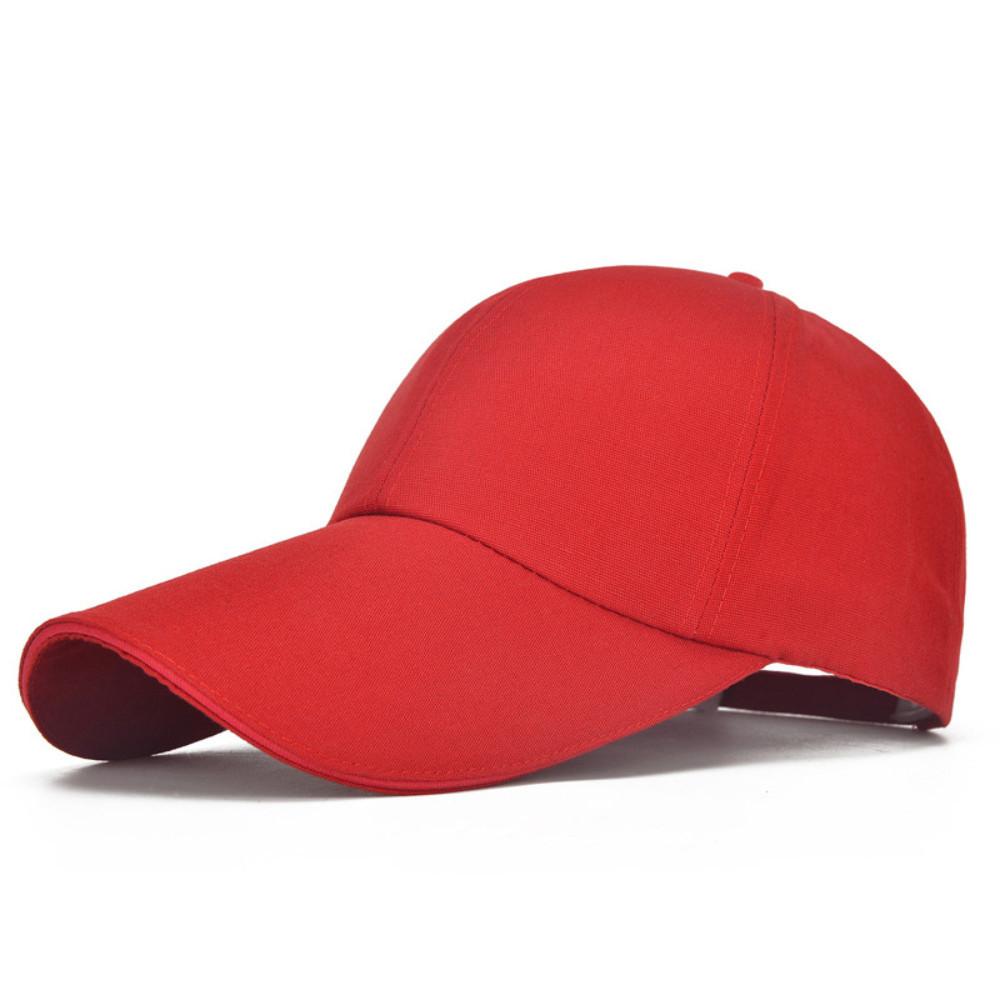Summer Hip-hop Sunshade Baseball Cap Women Men Street Sun Protection Hat with Extended Brim