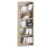 Sonoma Oak Office Bookcase 60 CM 5 Shelves Loft Toy Shelf