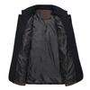 Herbst und Winter Herren Wollmantel Business Casual Stehkragen Nähte Design Jacke Mantel