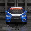 Simulation Sanlin Basse EVO Alloy Car Model Ornaments Track Version Huili Children's Toy Car