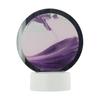 Lampe de Table Sable Mouvant Peinture Art du Sable Paysage en Verre