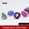 Silicone Scalp Massager Shampoo Brush - Soft Adult Head Scratcher & Cleaning Comb