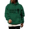 Sweatshirts For Men Christ Cross Pullover Hoodie Inspirational  Graphic Long Sleeve Sweatshirt