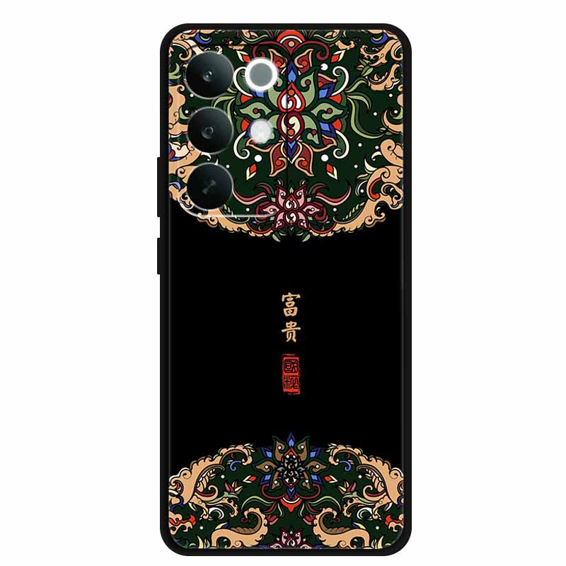 3D Dragon Case For OPPO Realme C85 4G 15X 5G Relief Coque Bumper Silicone Soft Phone Cover C 85 15 X Embossed Blossoms Funda