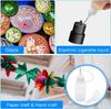 50/5pcs Plastic Squeezable Tip Bottle Refillable Applicator Bottles with Needle Tip Caps for Glue Pigment Oil Liquids Dispenser