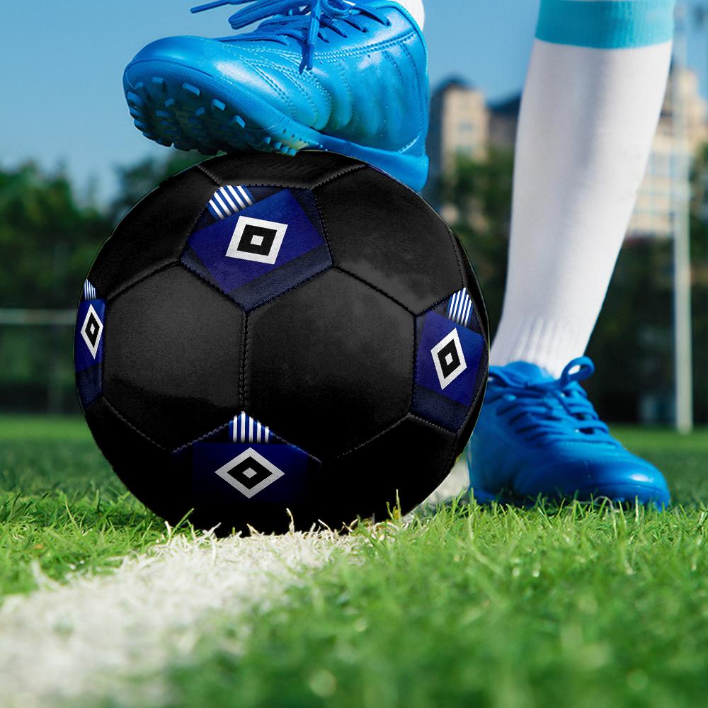 Pallone da Calcio Hamburger SV, colorato, adatto a tutte le età, cucito a macchina, materiale PVC, qualità da competizione, durevole e ad alto rimbalzo
