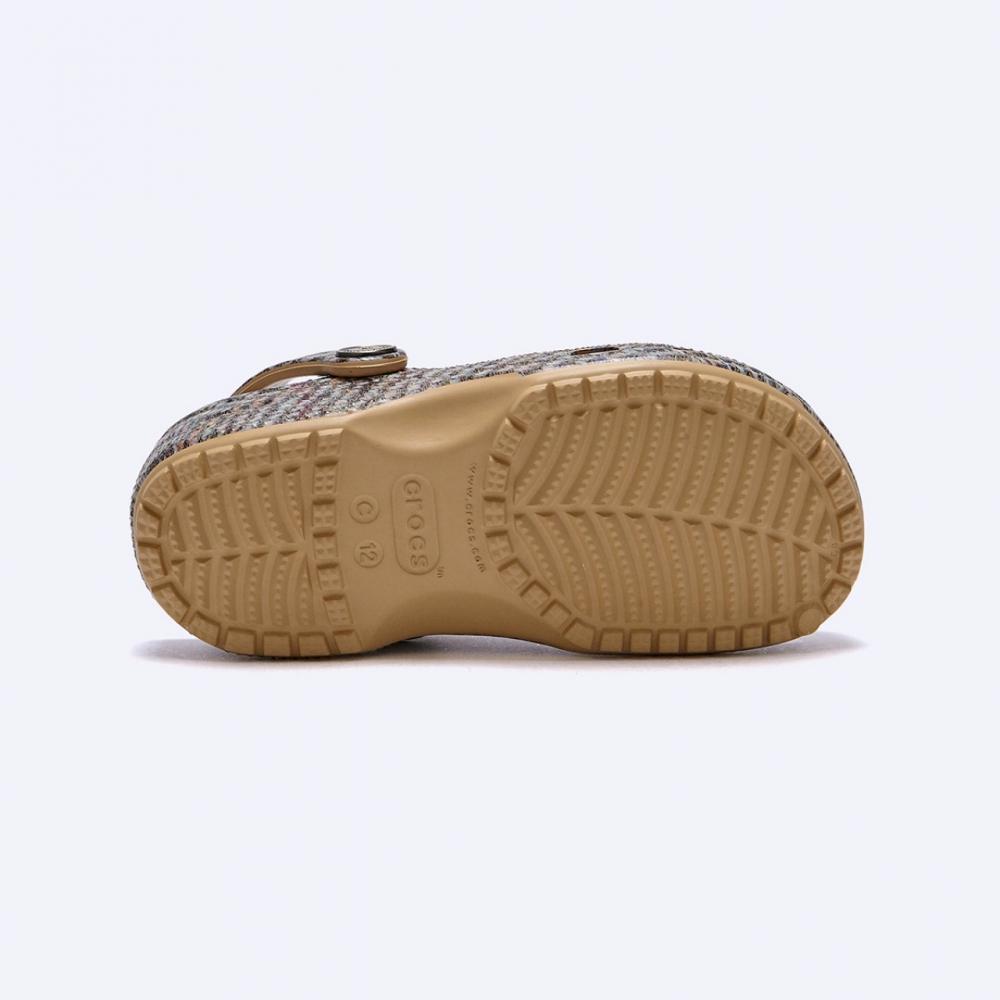 Crocs Klasické tweedové dřeváky Dětské 210799 209