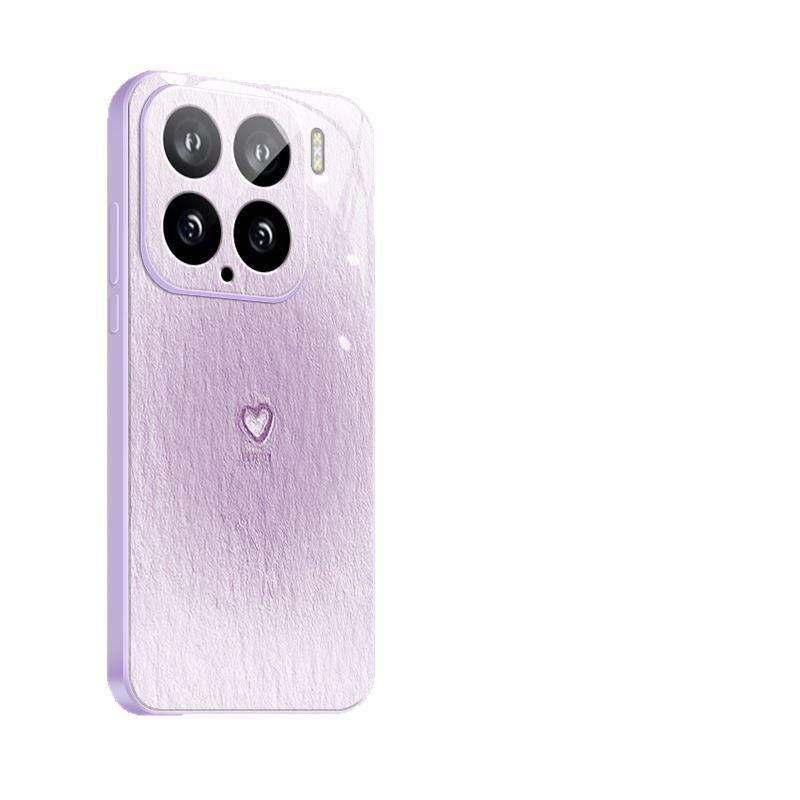 Applicable To Xiaomi Mi 15 Mobile Phone Case, Paper Pattern Love MIUI New Simple Style Antique White Xiaomi Mi 15 Pro Ice Sensation Dispersion