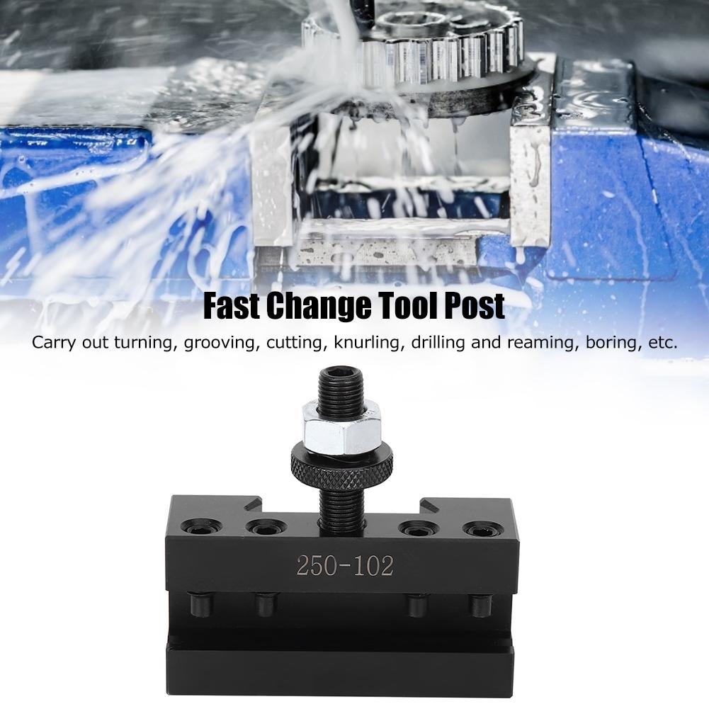 Lathe Tool Holder, for 250-102 Column with Dovetail , Multi-Purpose Turning and Boring