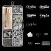 Replaceable Precision Screw Sets Antiskid Glasses Repair Tools Eyeglass Repair Kit  Household