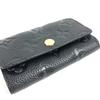Louis Vuitton M64421 MonogramEmpreinte Multicles 6 6P Key Case Black