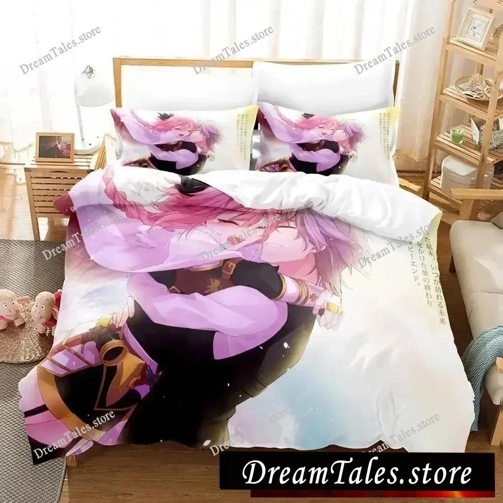 3D Printed Anime Fate - Astolfo Bedding Set Boys Girls Twin Queen Size Duvet Cover Pillowcase Bed Kids Adult Home Textileextile3