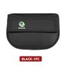 AAABT1 For Skoda Car Seat Gap Slit Organizer Leather Seat Crevice Storage Box Accessories Fabia Kamiq Superb Scala Enyaq-iV MK3 VisionS