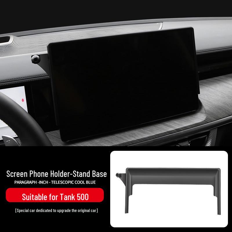 Mobile Phone Holder Base for Great Wall Wey Latte, Mocha, Tank 500, Lanshan, Cannon, and Screen Models