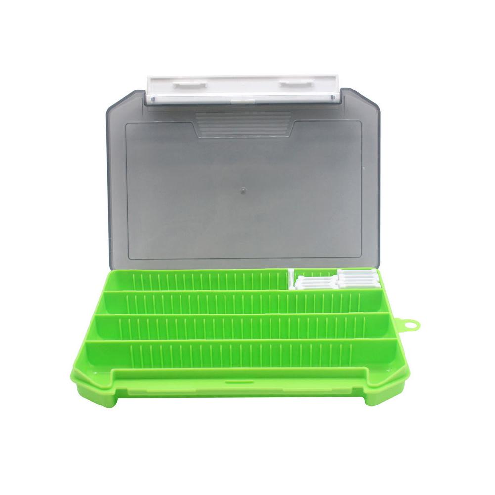 Colorful Single  Layer  Insert  Bait  Box Lure Storage Tool With Insert Function Fishing Accessories Store Boxes Fishing Tackle