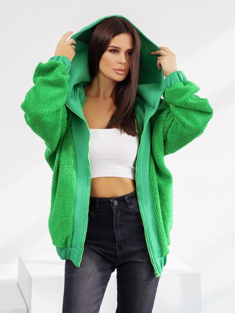 Varm genser med strikket innlegg ISSA Plus