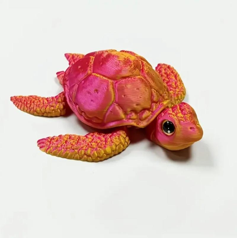 3D Printed Turtle Ornament Home Decor Ornament Collection Hobby Halloween Christmas Decoration Home Accessories Desk Decoration