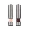 Dual Stainless Steel Pepper and Salt Grinder, Ceramic Core