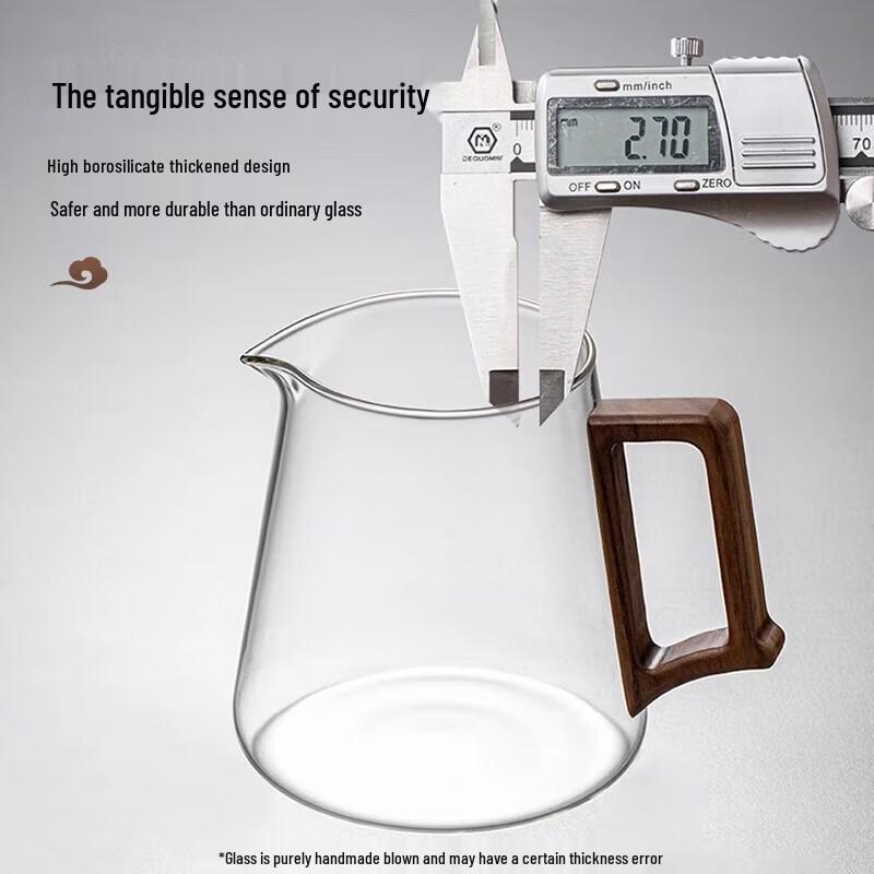 YIHUTEA Heat-Resistant Glass Tea Infuser Pot