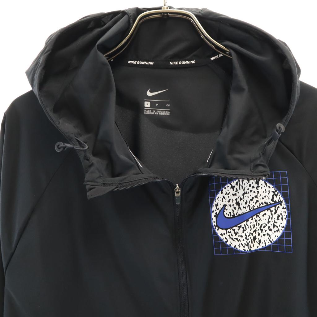 NIKE running Windbreaker S black Jacket Men's Used
