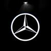 2 Adet Araba Kapı Karşılama Lambası Led HD Projektör Lambası Nezaket Lambaları Mercedes Benz A C E Sınıfı GLE GLB GLC W205 W212 W213 X253 İçin