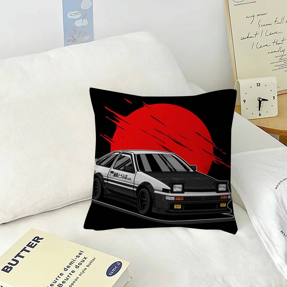 Cushion Cover Car Throw Pillow Case For Sofa Car Christmas Gift xcm xcm Classic retro car AE