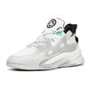 Anta G6 Soup Wear-Resistant Mid-Top Skateboard Shoes Men's White Gray Black Sneakers 112218082-3